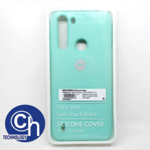 FUNDA NANO SILICON MOTO ONE FUSION AQUA