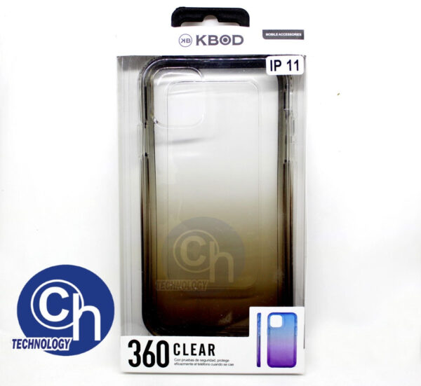 FUNDA 360 IPHONE 11 NEGRO