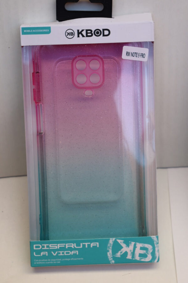 FUNDA 360 REDMI NOTE 9S ROSA AZUL