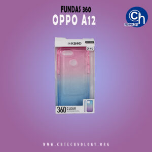 FUNDA 360 OPPO A12 ROSA AZUL