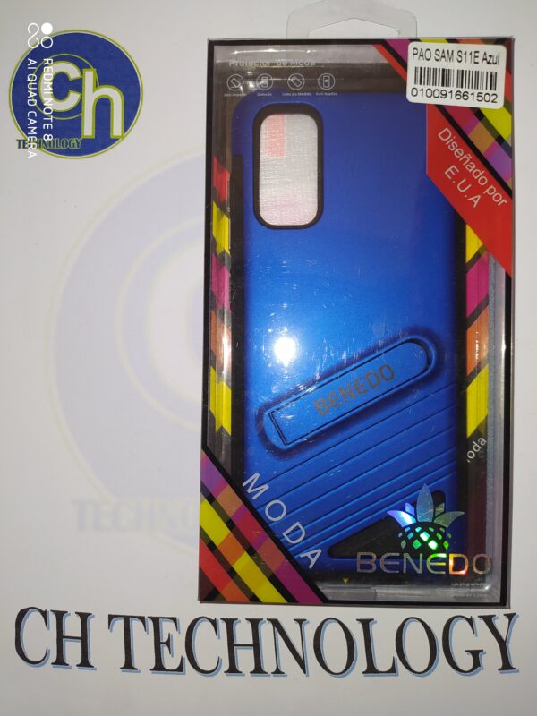 FUNDA SOPORTE CON MICA SAM S11E AZUL