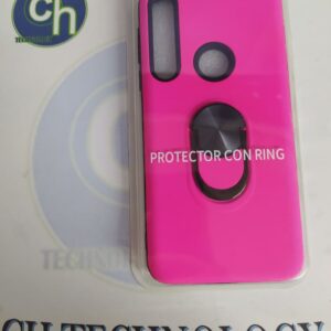 FUNDA 3 EN 1 MOTO G8 PLAY FUCSIA