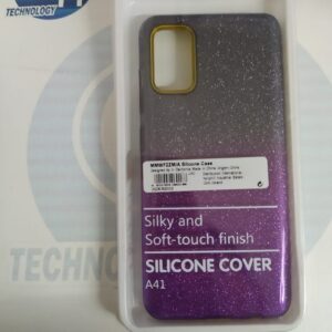 FUNDA GLITTER SAMSUMG A41 BICOLOR MARINO