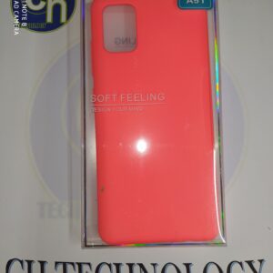 FUNDA JELLY SAMSUNG A51 FUCSIA