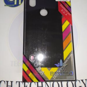 FU DOBLE LISA CON MICA ZTE A530 NEGRO