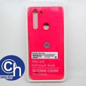 FUNDA NANO SILICON MOTO ONE FUSION FUCSI