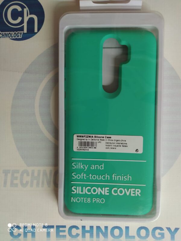 FUNDA NANO SILICON REDMI NOTE 8 PRO MENT