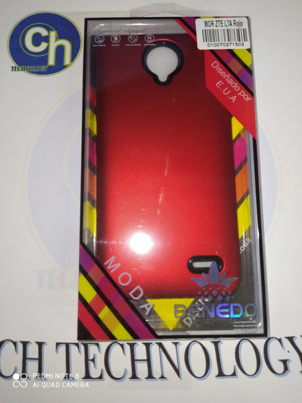 FU DOBLE LISA CN MICA ZTE L7A ROJO