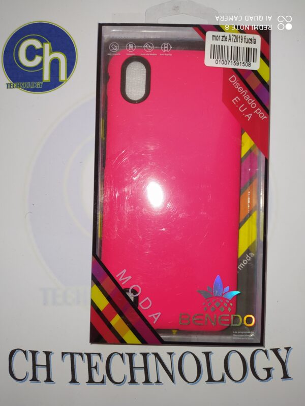FU DOBLE LISA CN MICA ZTE A7 2019 FUCSIA