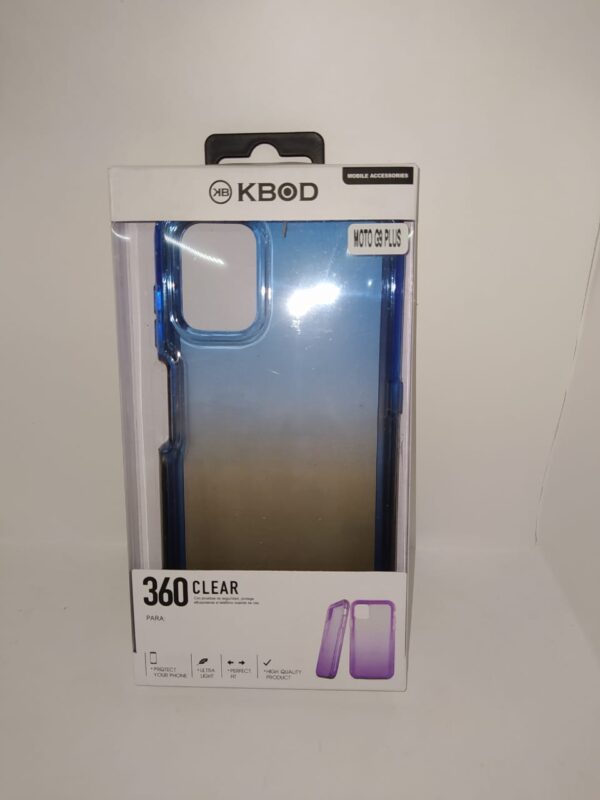FUNDA 360 MOTO G9 PLUS AZUL NEGRO