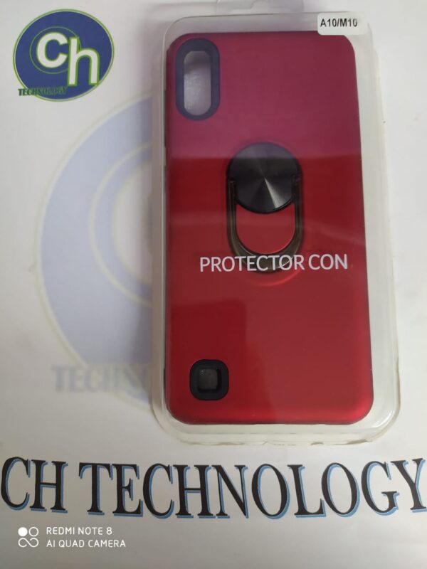 FUNDA 3 EN 1 SAMSUNG A10/M10 ROJO