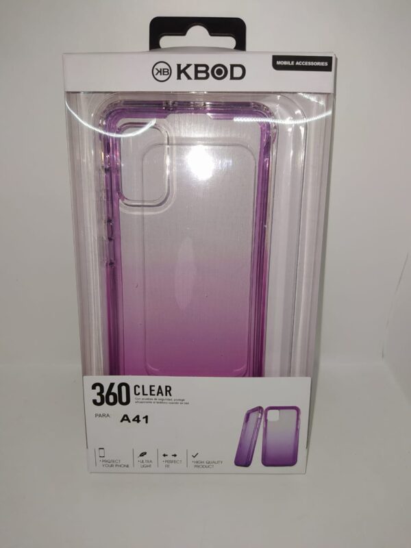 FUNDA 360 SAMSUMG A41 MORADO