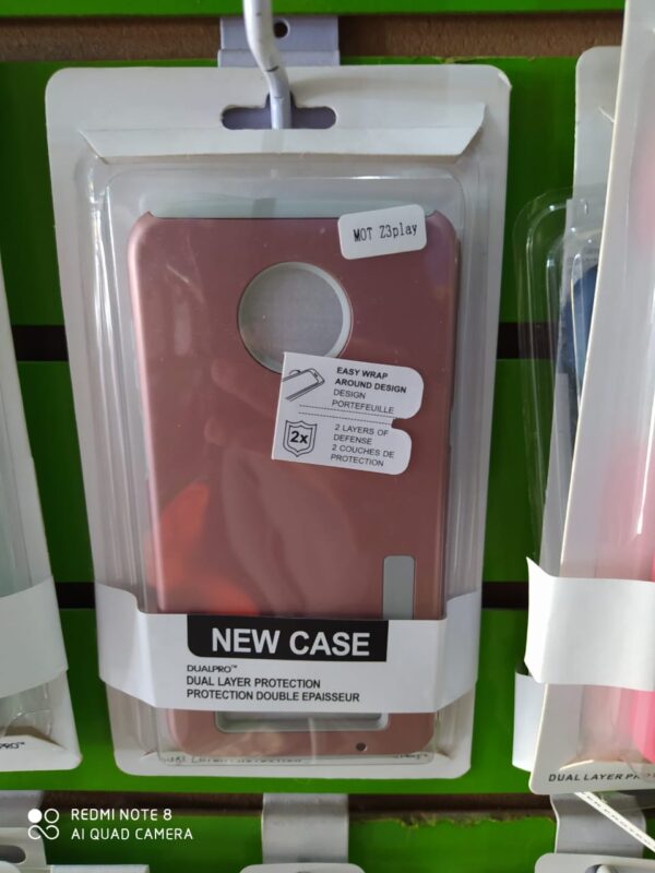 FUNDA DUAL PRO NEW CASE MOTO Z3 PLAY PAL