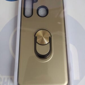 FUNDA ANILLO RUDO SAMSUNG A21 DORADO