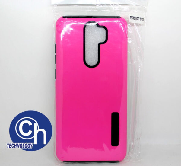 FUNDA 2 EN 1 REDMI NOTE 8 PRO ROSA