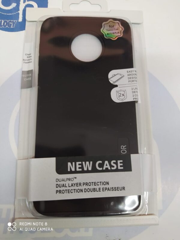 F DUAL PRO NEW CASE MOTO G8 PLUS NEGRO