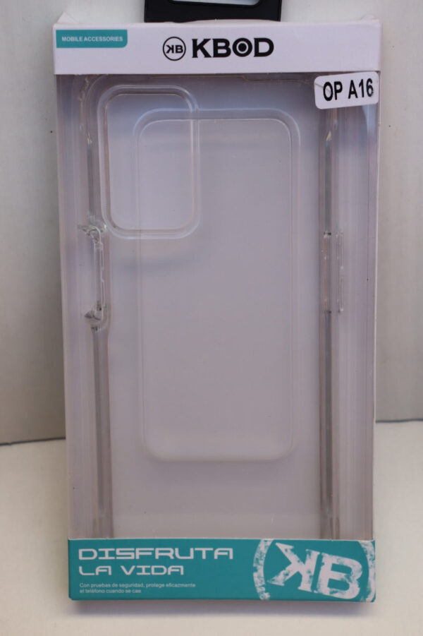 FUNDA 360 OPPO A16 TRANSPARENTE