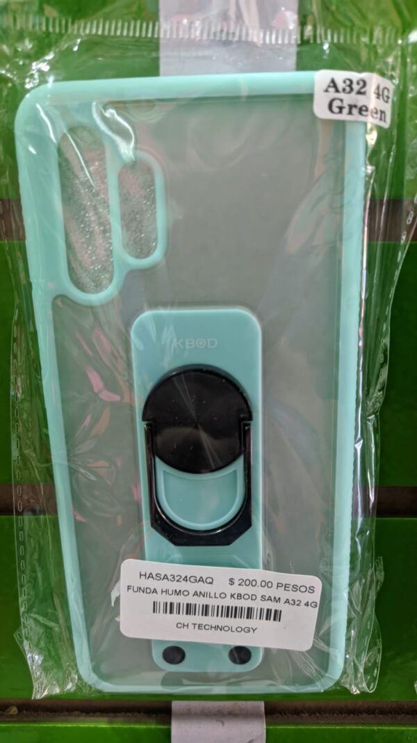 FUNDA HUMO ANILLO KBOD SAM A32 4G AQUA