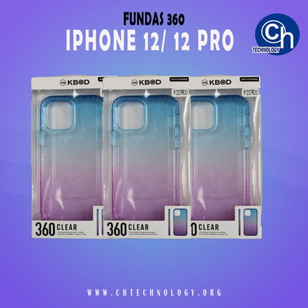 FUNDA 360 IPHONE 12 / 12 PRO 6.1 AZUL MO - Imagen 2