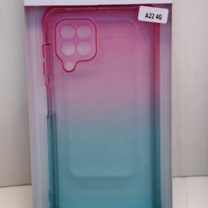 FUNDA 360 SAMSUNG A22 4g ROSA AZUL