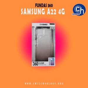 FUNDA 360 SAMSUNG A22 4g NEGRO