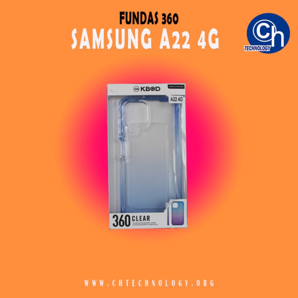 FUNDA 360 SAMSUNG A22 4g AZUL