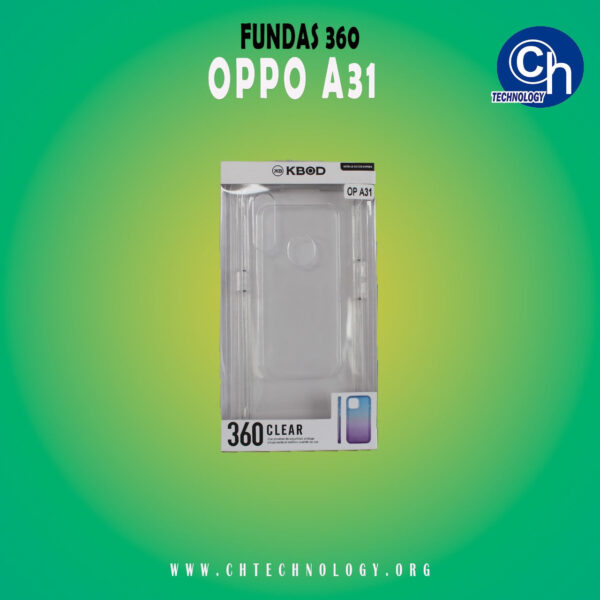 FUNDA 360 OPPO A31 TRANSPARENTE