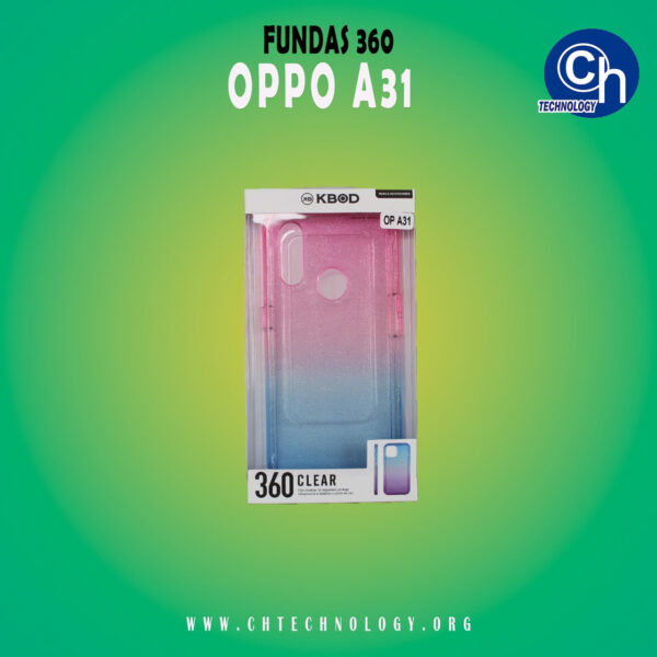FUNDA 360 OPPO A31 ROSA AZUL