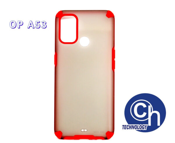FUNDA MY CHOICE OPPO A53 ROJO