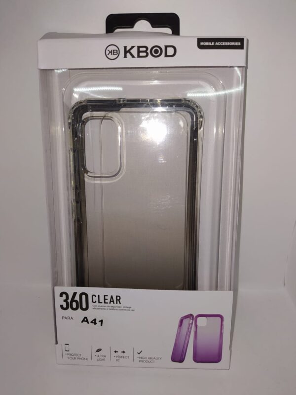FUNDA 360 SAMSUMG A41 NEGRO