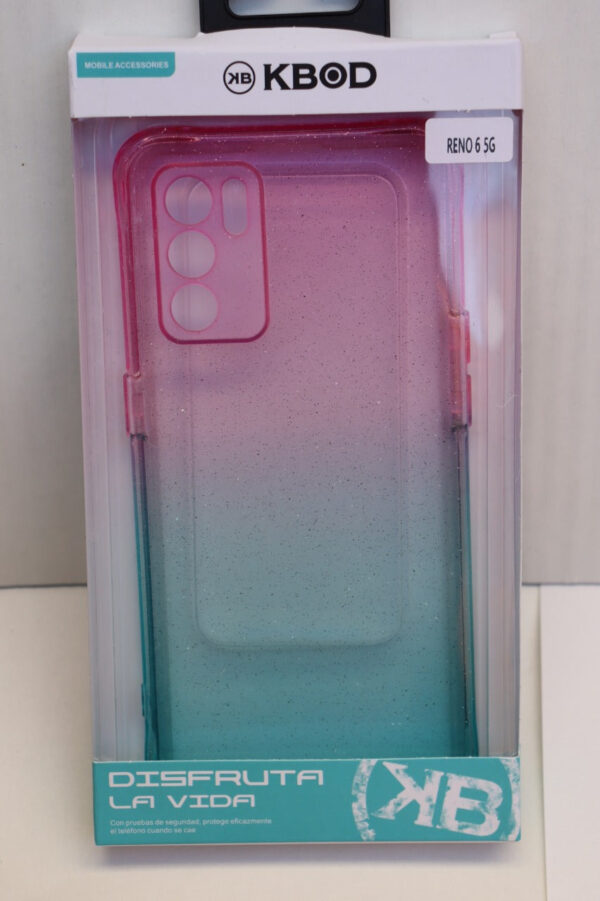 FUNDA 360 OPPO RENO 6 5G ROSA AZUL