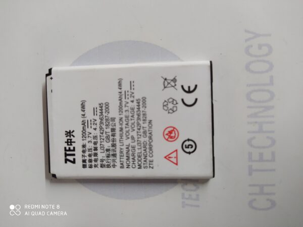 BATERIA ZTE LI3712T42P3H634445 KIS 2 MAX