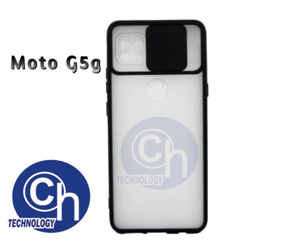 FUNDA MYCH CORTINERO MOTO G5G NEGRO