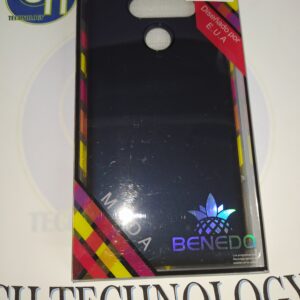 FU DOBLE LISA CON MICA LG K50S/Q60S AZUL