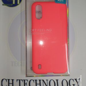FUNDA JELLY SAMSUNG A01 FUCSIA