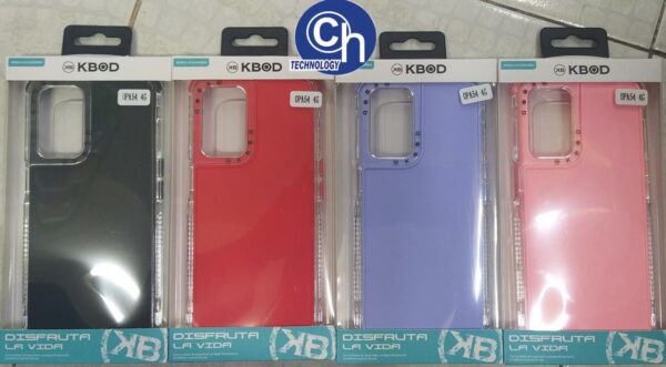 FUNDA SHOT 360 OPPO A54 ROJO