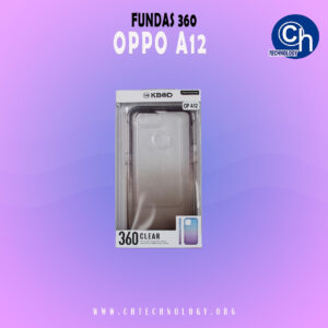 FUNDA 360 OPPO A12 NEGRO