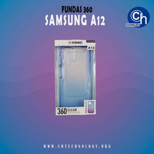 FUNDA 360 SAMSUNG A12 AZUL
