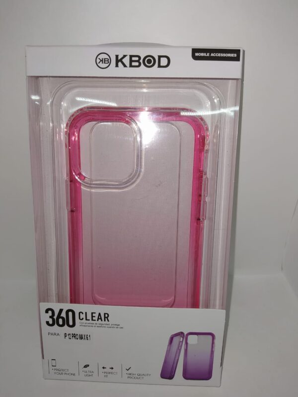 FUNDA 360 IPHONE 12 / 12 PRO 6.1 ROSA