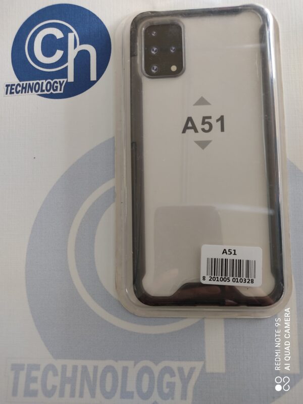 FUNDA ACRIGEL SAMSUNG A51 NEGRO