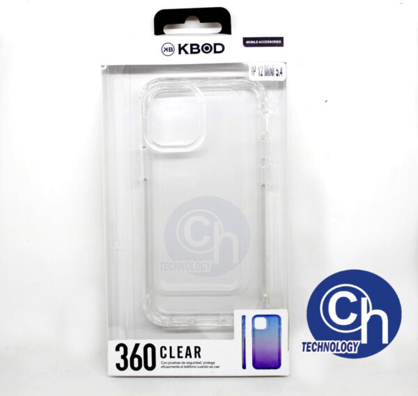 FUNDA 360 IPHONE 12 MINI TRANSPARENTE