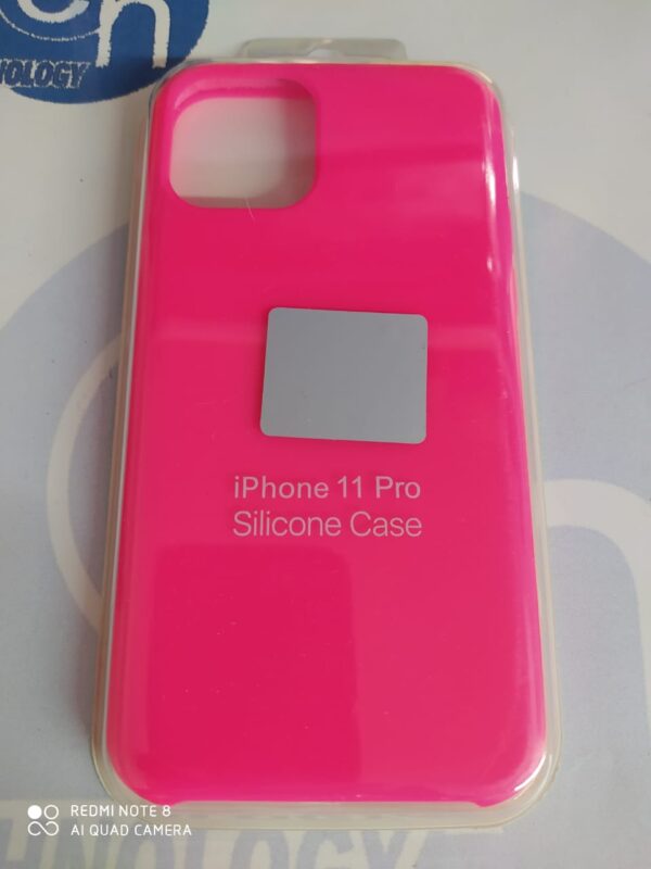 FUNDA ORIGINAL IPHONE 11 PRO FUCSIA