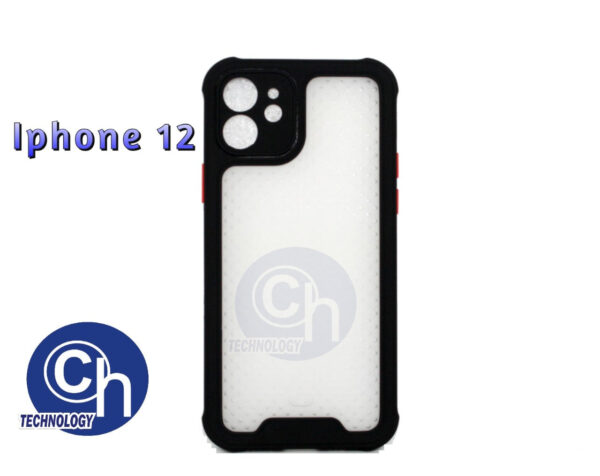FUNDA MYCH RUDE CASE IPHONE 12 NEGRO