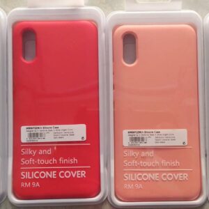 FUNDA NANO SILICON REDMI 9A NEGRO