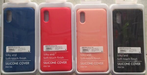 FUNDA NANO SILICON REDMI 9A ROSA