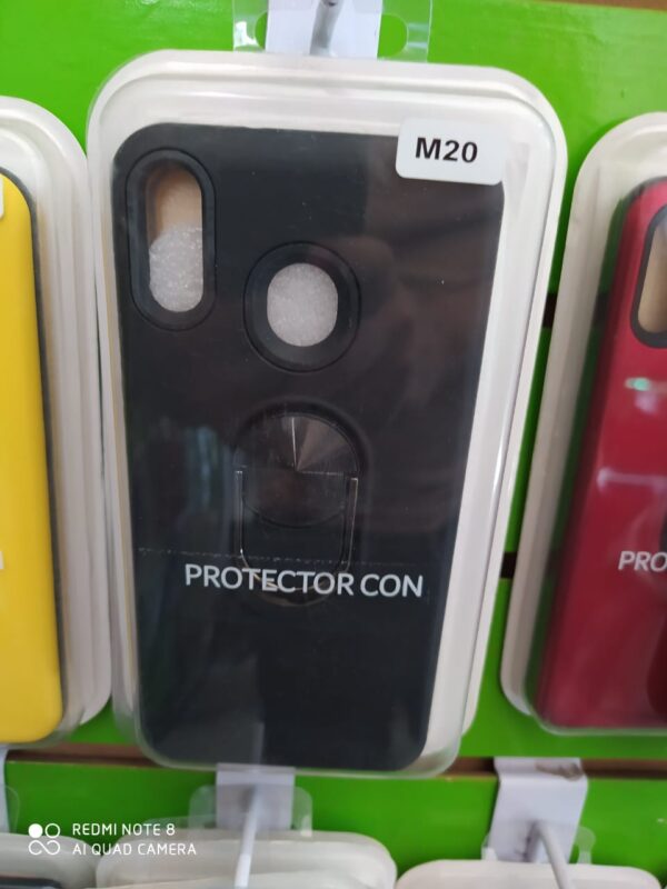 FUNDA 3 EN 1 SAMSUNG M20 NEGRO