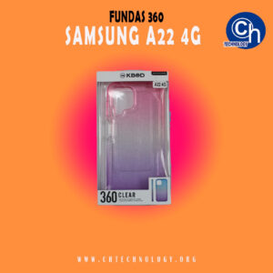 FUNDA 360 SAMSUNG A22 4g ROSA MORADO