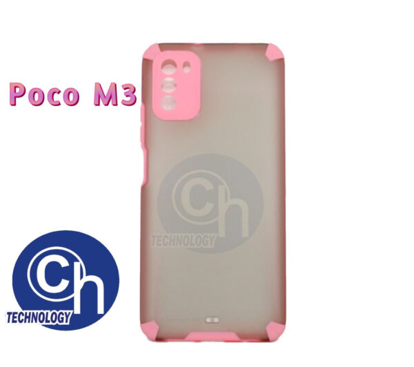 FUNDA MY CHOICE HUMO POCO M3 ROSA