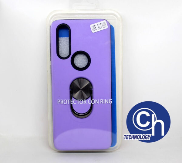 FUNDA 3 EN 1 MOTO ONE ACTION MORADO