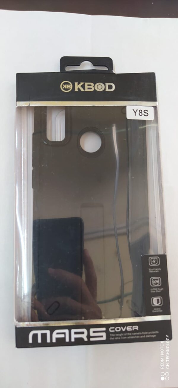 FUNDA MARS COVER HUAWEI Y8S NEGRO